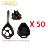 2008 - 2013 Toyota Scion Remote Key Shell 4B (50 Pack)