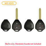 Toyota Scion Remote Head Key Sell 3B (2 Pack)