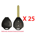 Toyota Scion Remote Head Key Sell 3B (25 Pack)