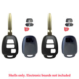 2012 - 2019 Toyota Scion Remote Key Shell 3B (2 Pack)