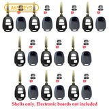 2012 - 2019 Toyota Scion Remote Key Shell 3B (10 Pack)