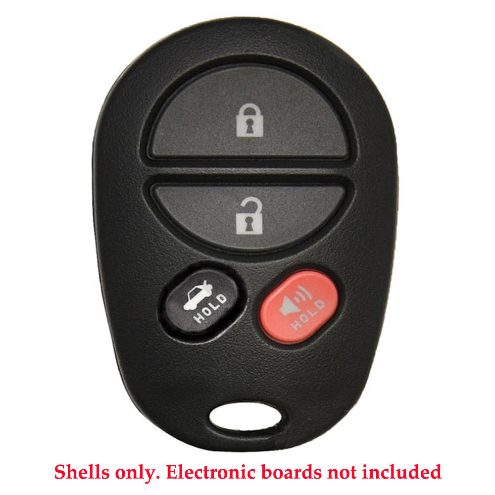 Toyota Remote Control Shell 6B for FCC# GQ43VT20T