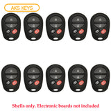 Toyota Remote Control Shell 6B for FCC# GQ43VT20T (10 Pack)