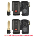 2004 - 2009 Toyota Prius Smart Key Shell 3B (2 Pack)