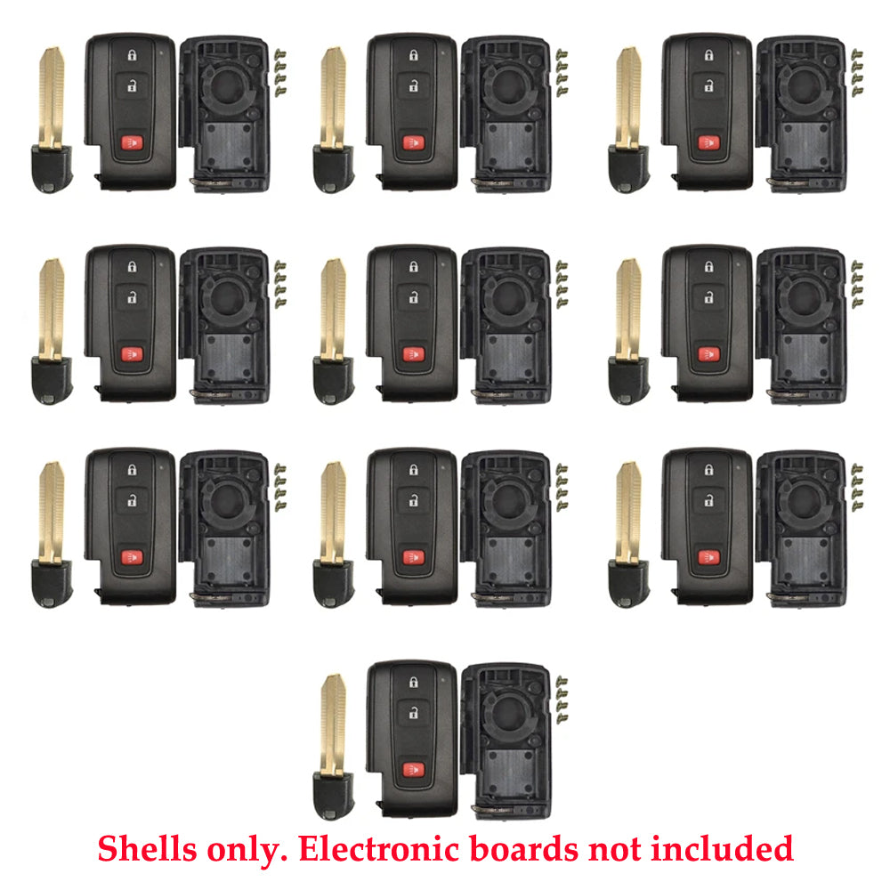 2004 - 2009 Toyota Prius Smart Key Shell 3B (10 Pack)