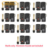 2004 - 2009 Toyota Prius Smart Key Shell 3B (10 Pack)