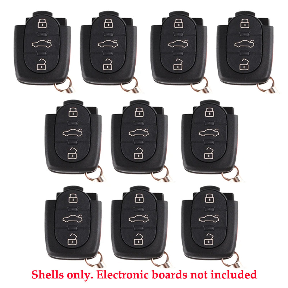 1997 - 2006 VW Audi Remote Control Shell 4B (10 Pack)