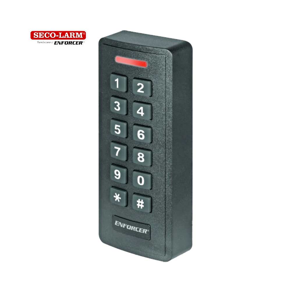 SECO-LARM SK-2612-SPQ Outdoor Stand-Alone / Wiegand Keypad with Proximity Reader