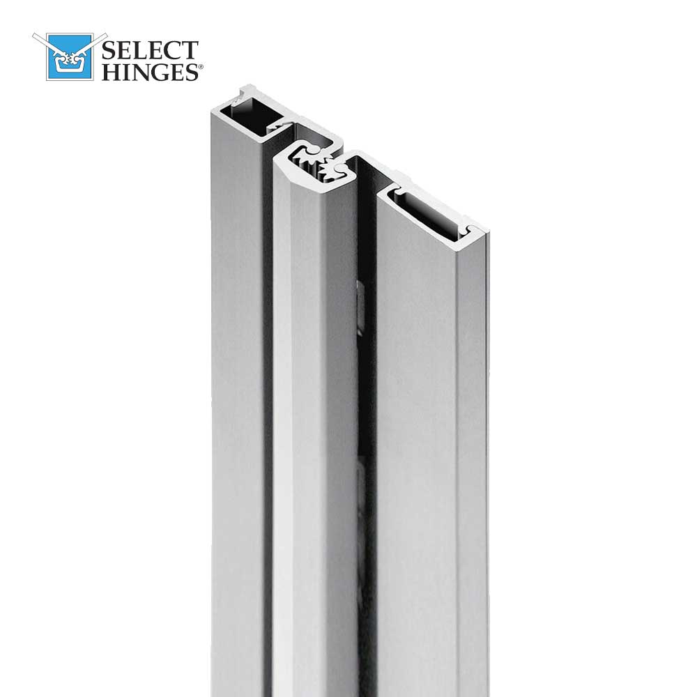 Select Hinges SL57 HD 95" Heavy Duty Clear Full Surface Hinge