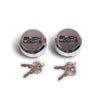 Slick Locks - 2 Pack - Hidden Shackle Puck Lock Replacement Locks