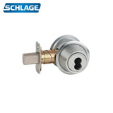 Schlage B560J Single Cylinder Deadbolt Lock  FSIC Core - Grade 2 - Satin Chrome