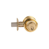 Schlage B563P Double Cylinder Commercial Deadbolt - Grade 2 - Bright Brass