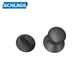 Schlage - F59-PLY Single Cylinder - F series Residential Handlesets Interior Trim Pack - Grade 2 Matte Black