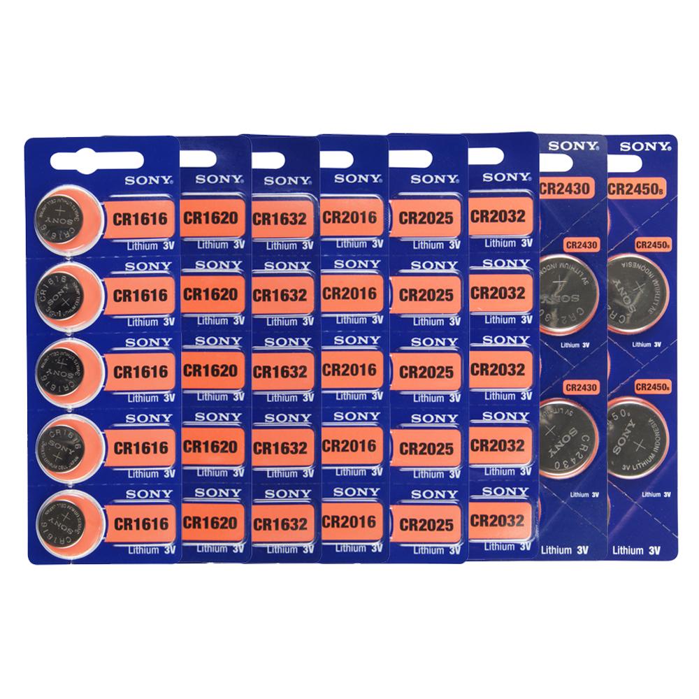 SONY Batteries (CR1616 / CR1620 / CR1632 / CR2016 / CR2025 / CR2032 / CR2430 / CR2450)