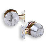 TELL CL110180 - 2000 Series Standard Duty Tubular Deadbolt Single Cylinder Optional Finish - Grade 2