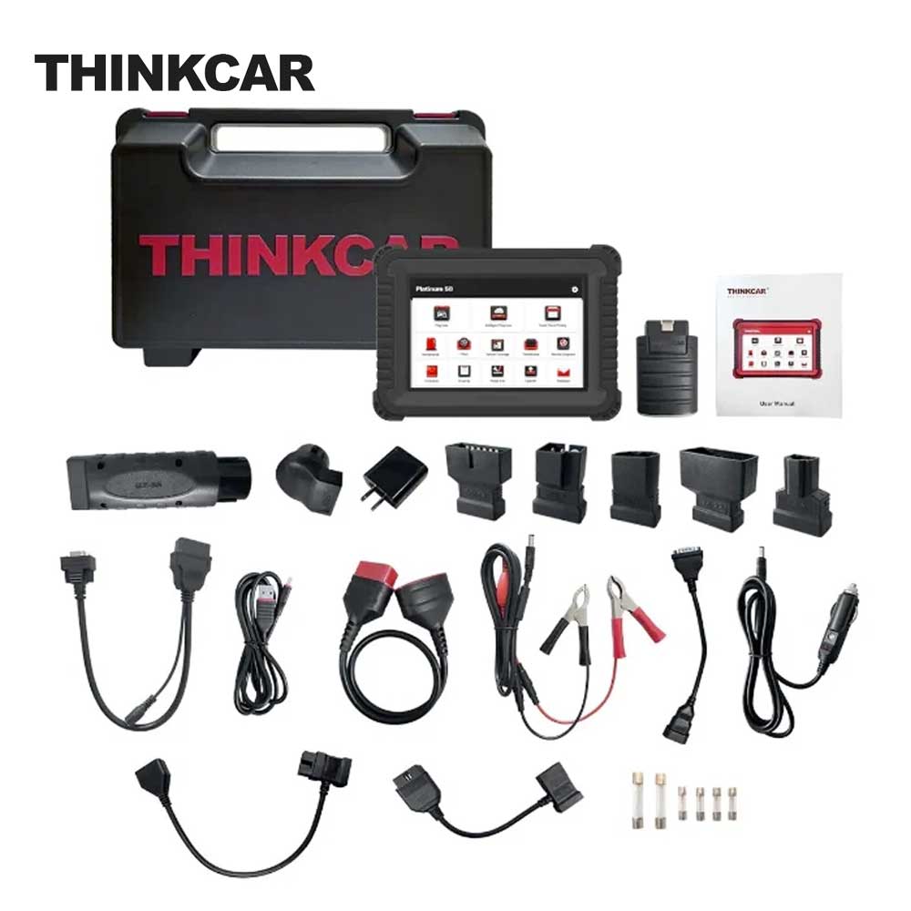 THINKCAR PLATINUM S8 - 8 inch OBD2 Scanner Car Code Reader Tablet with 28 Maintenance Functions Professional Diagnostic Tester Tool