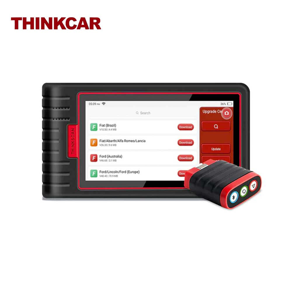 THINKCAR THINKSCAN MAX - 6 inch OBD2 Scanner Car Code Reader Vehicle Diagnostic Tool Tablet