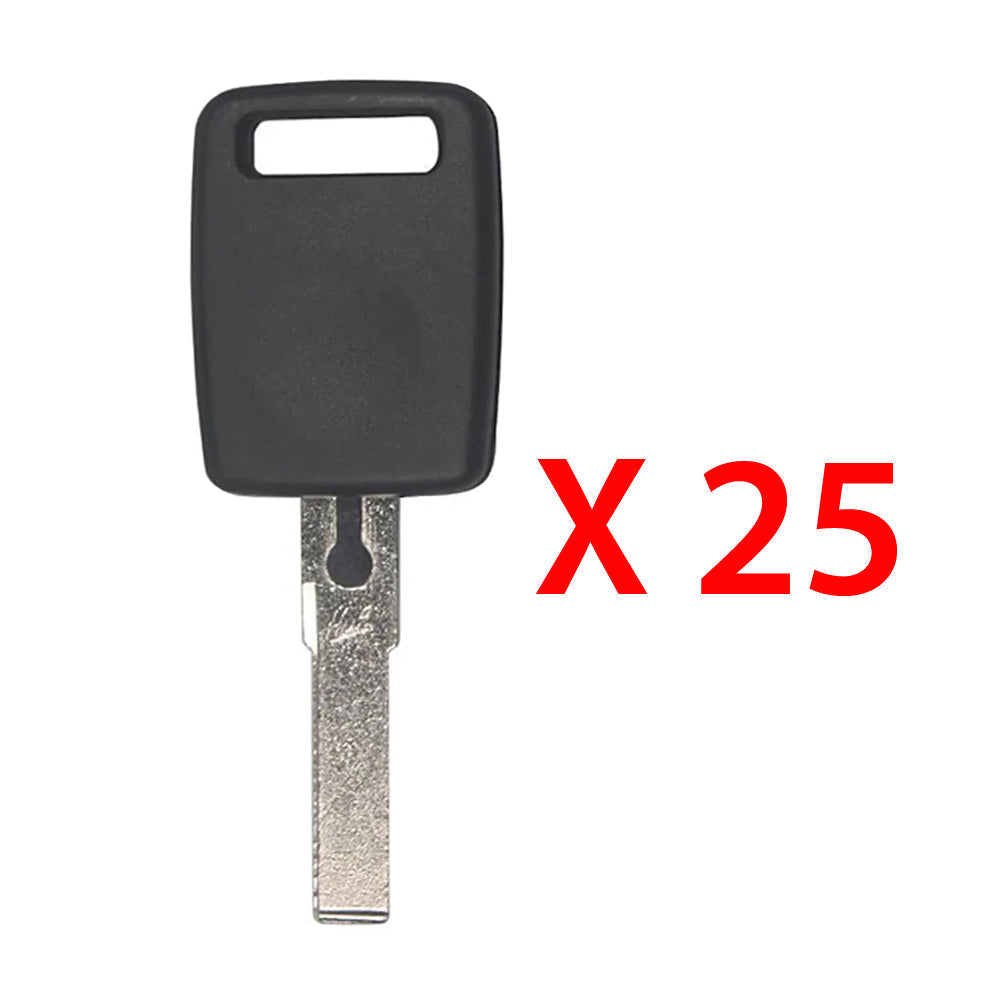 2001 - 2006 Audi Transponder keyï¿½ï¿½ - ID48 Chip - HU66AT6 (25 Pack)