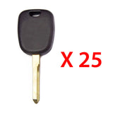 Mercedes Benz Transponder key - ID 44 Chip - HU64 (25 Pack)