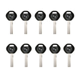 2000 - 2009 BMW Transponder Key - ID44 Chip - 2 Track Small Head (10 Pack)