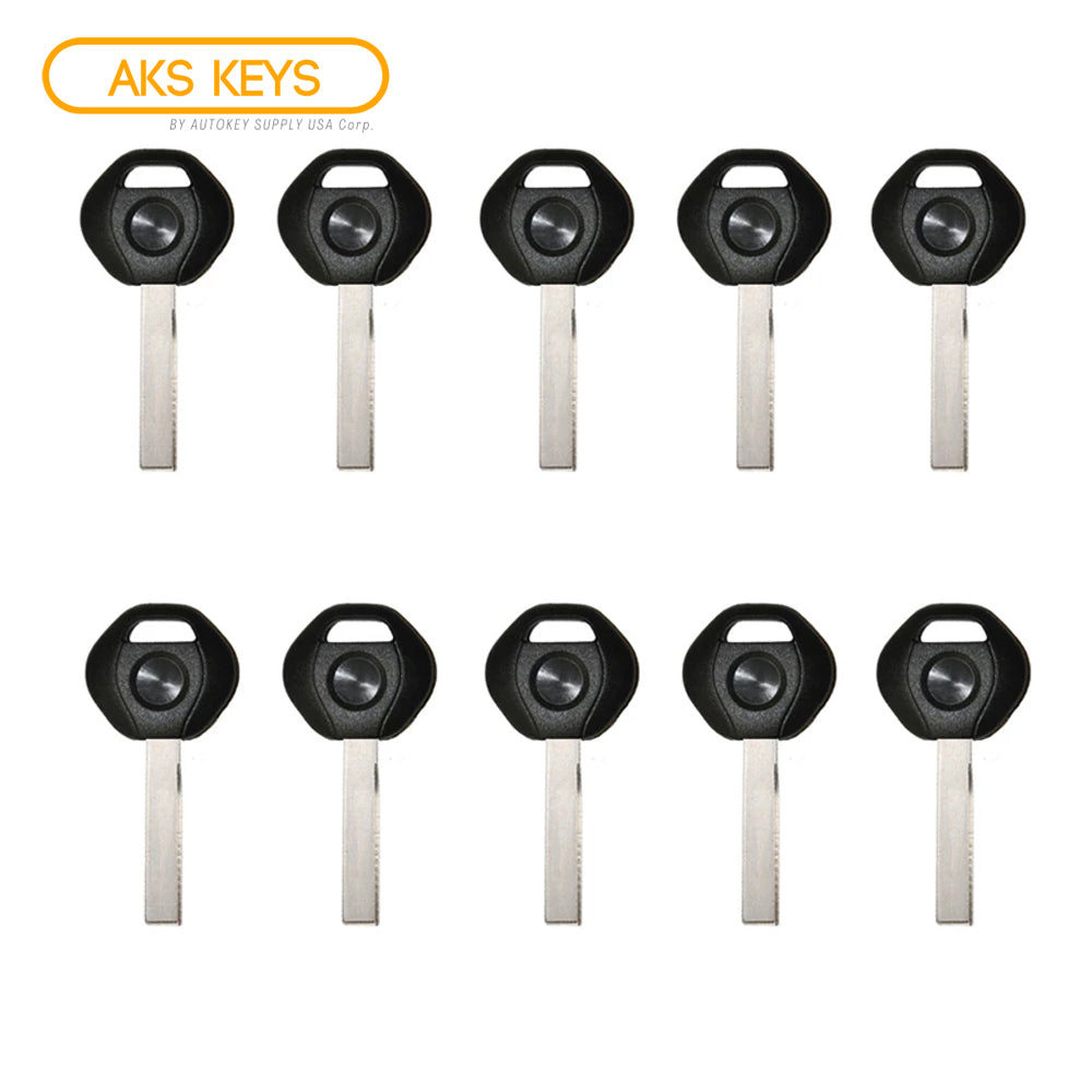 2000 - 2009 BMW Transponder Key - ID44 Chip - 2 Track Small Head (10 Pack)