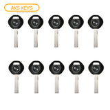 2000 - 2009 BMW Transponder Key - ID44 Chip - 2 Track Small Head (10 Pack)