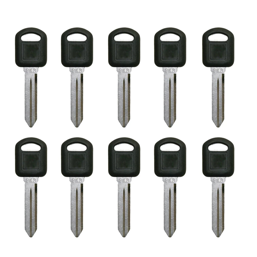 1997 - 2007 GM Transponder key - "PK3" - B97-PT (Small Head) (10 Pack)