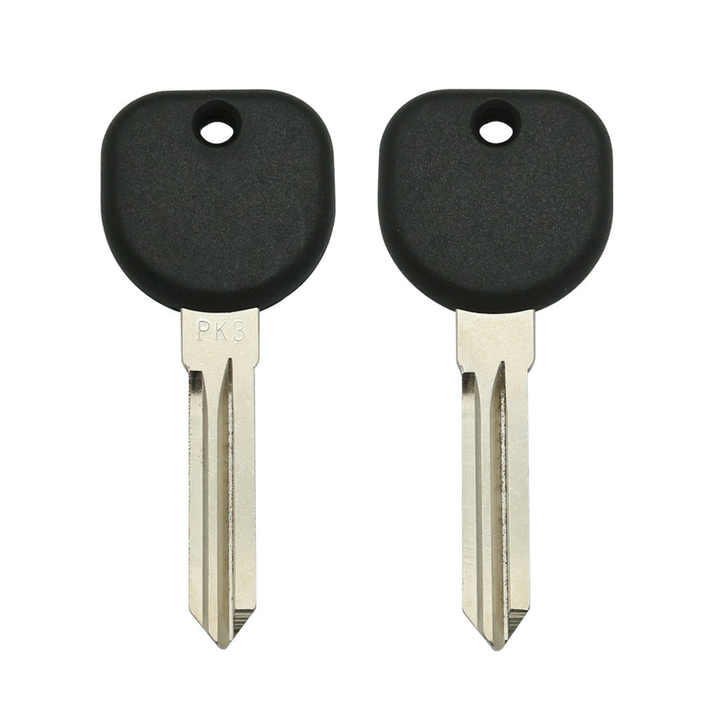 2004 - 2009 Buick Pontiac Transponder Key - 'PK3' - Z Keyway - PT04-PT