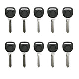 2004 - 2009 Buick Pontiac Transponder Key - 'PK3' - Z Keyway - PT04-PT (10 Pack)