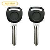 2004 - 2006 Cadillac SRX Transponder key - ID48 Chip (PK3+) - Z Keyway - B115-PT (2 Pack)