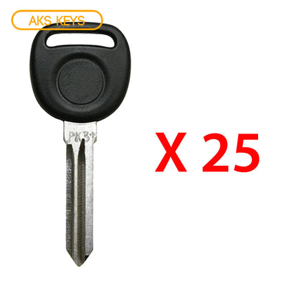 2004 - 2006 Cadillac SRX Transponder key - ID48 Chip (PK3+) - Z Keyway - B115-PT (25 Pack)