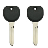 2003 - 2007 Cadillac CTS Transponder key - ID48 Chip (PK3+) - B99 - B112-PT (2 Pack)