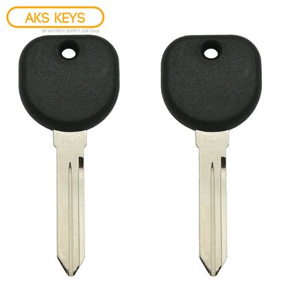 2003 - 2007 Cadillac CTS Transponder key - ID48 Chip (PK3+) - B99 - B112-PT (2 Pack)