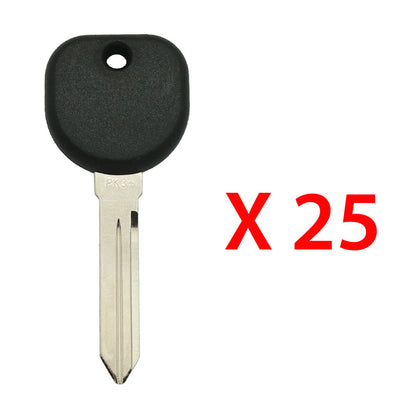 2003 - 2007 Cadillac CTS Transponder key - ID48 Chip (PK3+) - B99 - B112-PT (25 Pack)