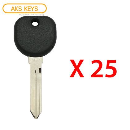 2003 - 2007 Cadillac CTS Transponder key - ID48 Chip (PK3+) - B99 - B112-PT (25 Pack)