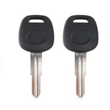 2008 - 2015 Chevrolet Saturn Transponder Key - ID46 Chip (Circle +) - B114R-PT (2 Pack)