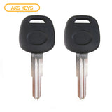 2008 - 2015 Chevrolet Saturn Transponder Key - ID46 Chip (Circle +) - B114R-PT (2 Pack)