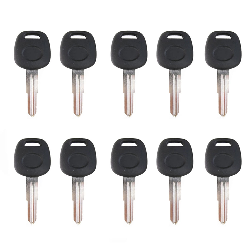 2008 - 2015 Chevrolet Saturn Transponder Key - ID46 Chip (Circle +) - B114R-PT (10 Pack)