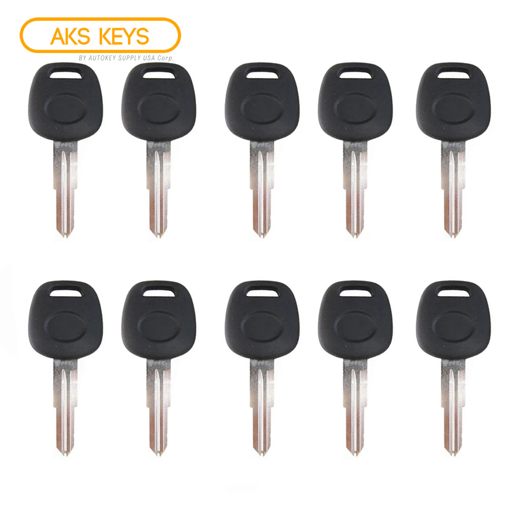 2008 - 2015 Chevrolet Saturn Transponder Key - ID46 Chip (Circle +) - B114R-PT (10 Pack)