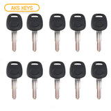 2008 - 2015 Chevrolet Saturn Transponder Key - ID46 Chip (Circle +) - B114R-PT (10 Pack)