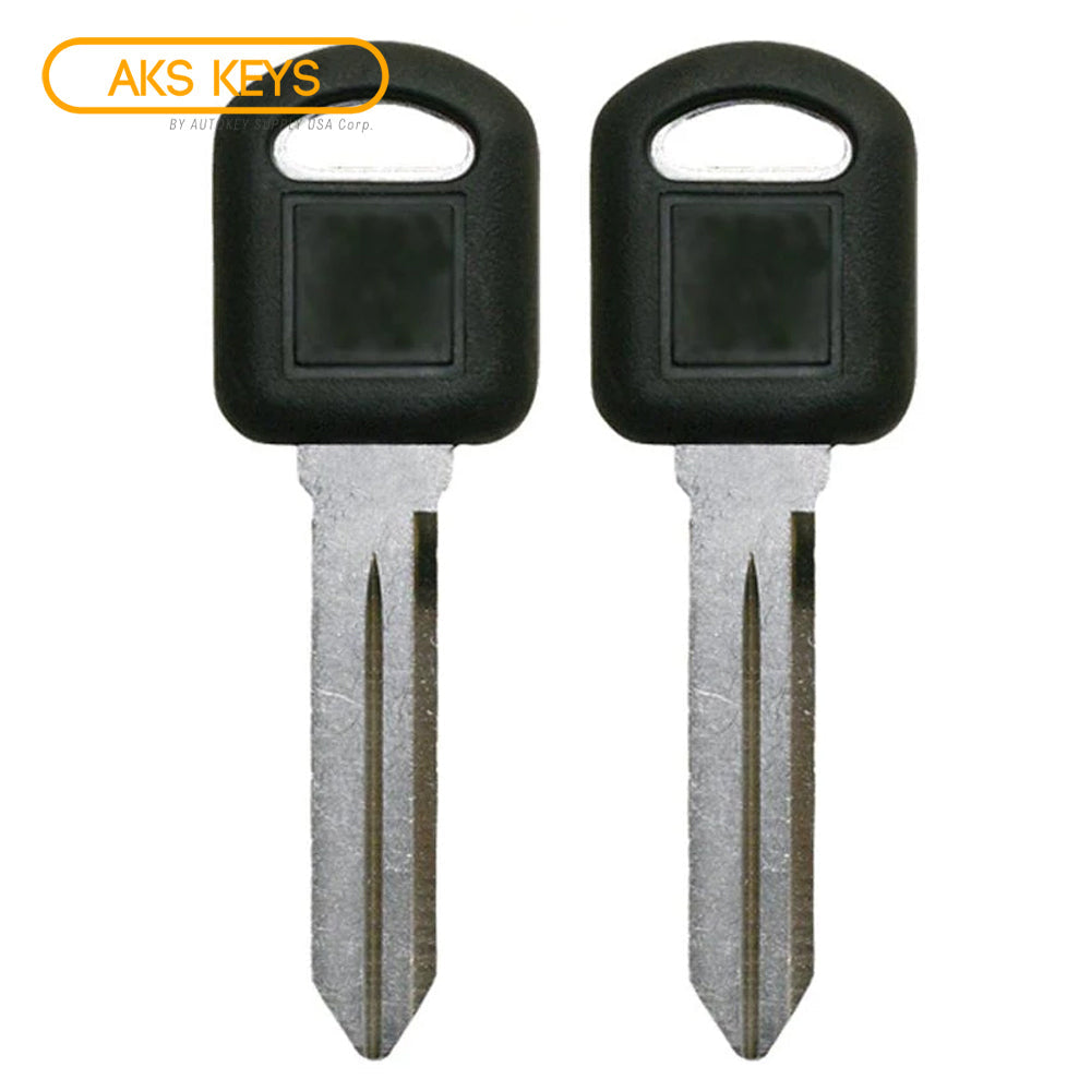 1997 - 2005 GM Cloneable Transponder Key - T5 Chip - B97-PT5 (2 Pack)