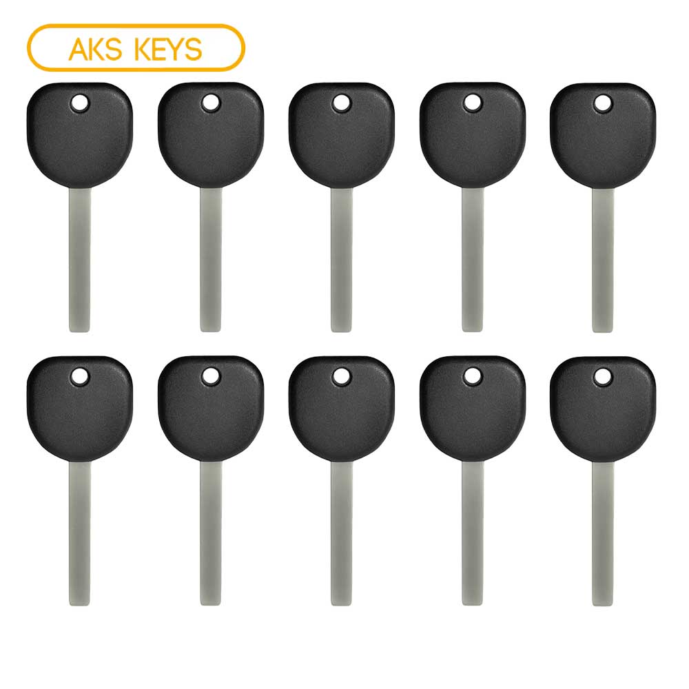 2010 - 2021 Buick Chevrolet GMC Transponder Key - ID46 GM Ext Chip - B119-PT (10 Pack)