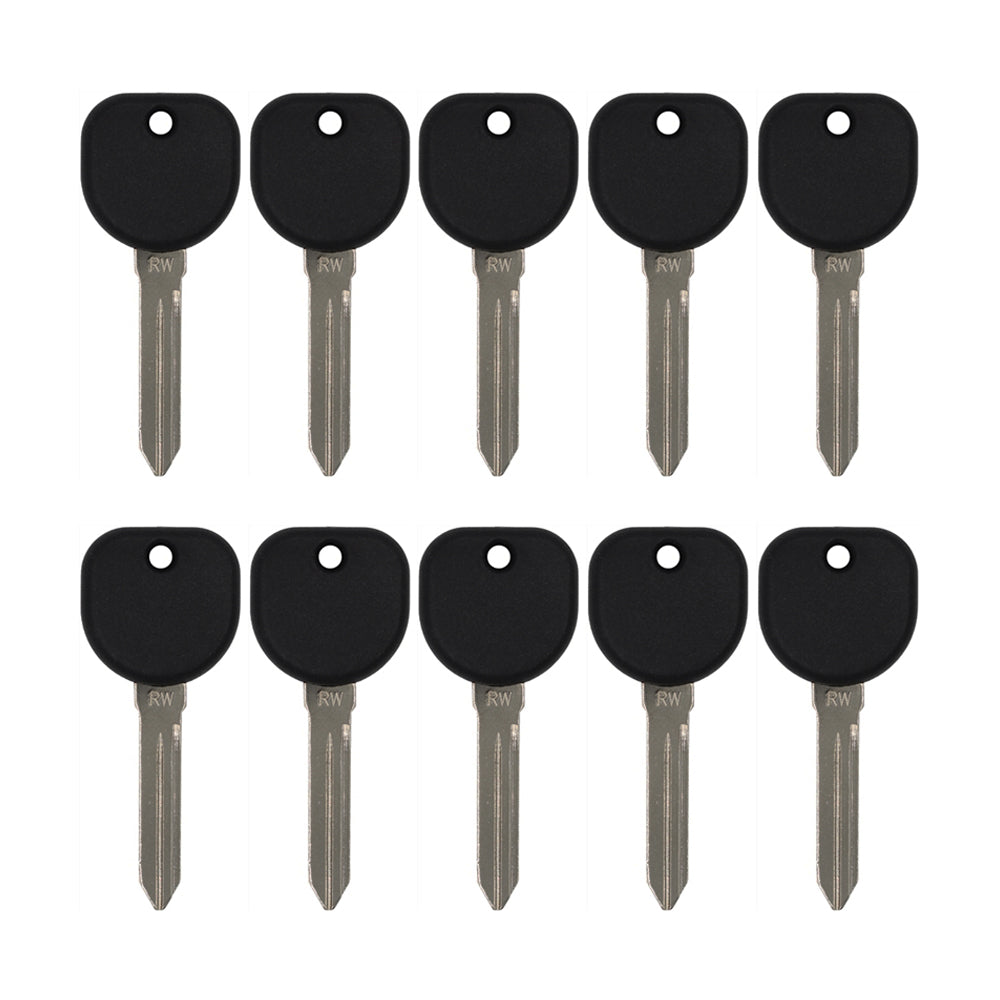 1997 - 2009 GM Cloneable Transponder Key - T5 Chip - B99-PT5 (10 Pack)