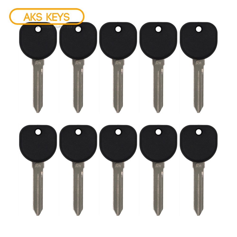 1997 - 2009 GM Cloneable Transponder Key - T5 Chip - B99-PT5 (10 Pack)