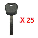 2019 - 2024 Chevrolet GMC Transponder Key - B120-PT (25 Pack)