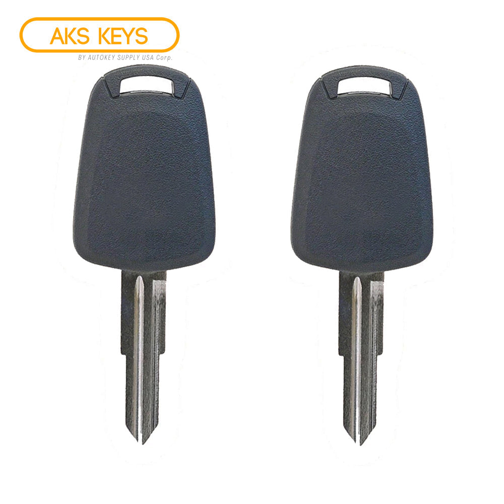 2013 - 2015 Chevrolet Spark Transponder Key - ID46 GM EXT Chip - DW04CT6 (2 Pack)