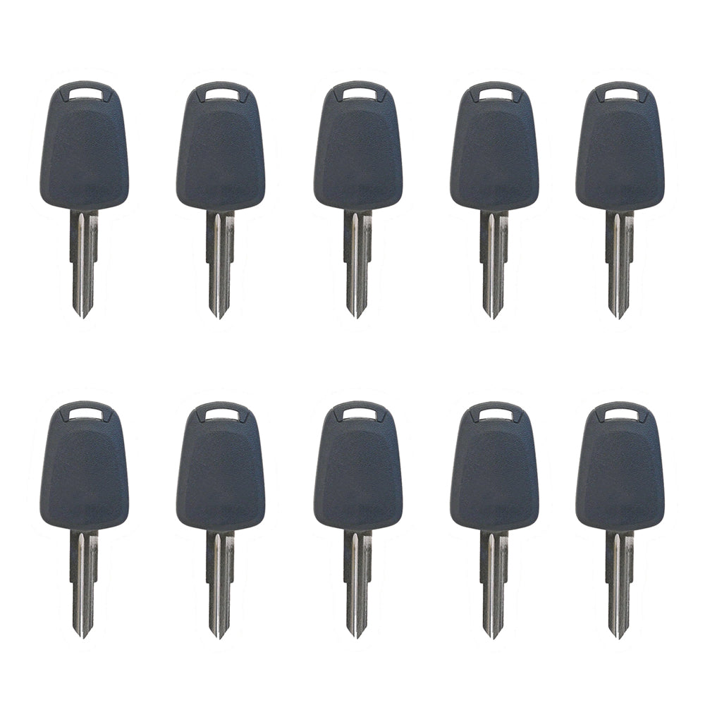 2013 - 2015 Chevrolet Spark Transponder Key - ID46 GM EXT Chip - DW04CT6 (10 Pack)