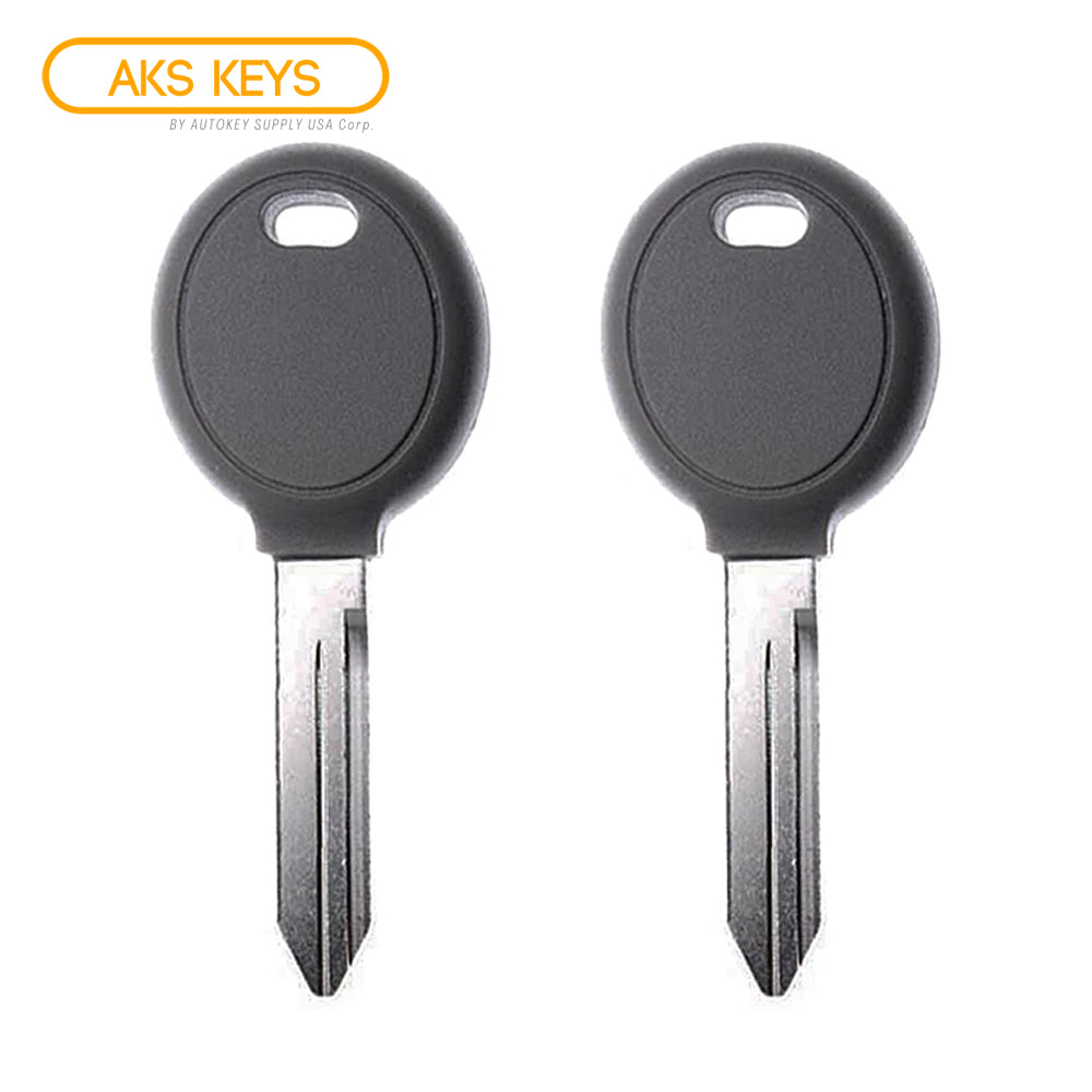 2004 - 2019 Chrysler Dodge Jeep Mitsubishi Transponder key - ID46 Chip "S" - Y164-PT (2 Pack)