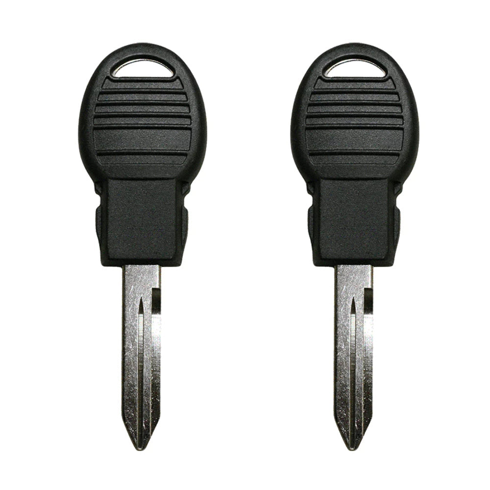 2008 - 2019 Chrysler Jeep Dodge VW Transponder Key - ID46 Chip (POD) - Y170-PT (2 Pack)