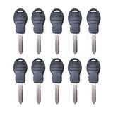 2008 - 2019 Chrysler Jeep Dodge VW Transponder Key - ID46 Chip (POD) - Y170-PT (10 Pack)